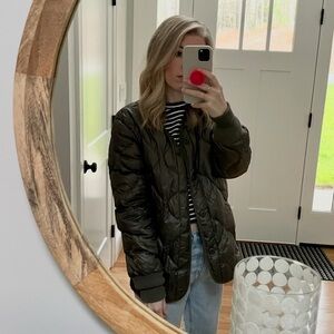 TNA ARiTZIA green puffy jacket